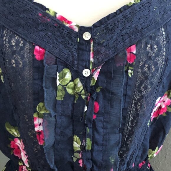 Hollister Gilly Hicks Floral Babydoll Camisole Tank - Picture 8 of 11